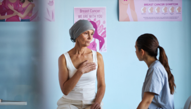 pink ribbon Breast Cancer Awareness Month