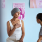 pink ribbon Breast Cancer Awareness Month 85x85
